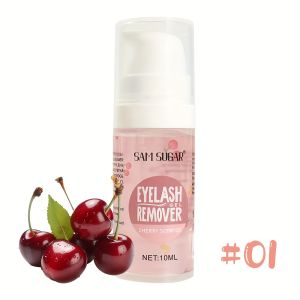 เจลล้างขนตา 10 มล. สูตรอ่อนโยน ไม่ระคายเคือง ขจัดคราบและสิ่งตกค้างอย่างรวดเร็ว พร้อมกลิ่นเชอร์รี่ว่านหางจระเข้ที่อ่อนโยน