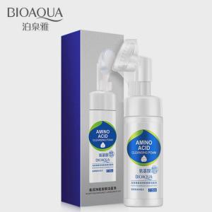 Pore Cleansing Foam Facial Wash Massage Moisturizing Oil-Control Deep-Pore Cleaning Soft Skin Beauty Facial Cleanser for Women