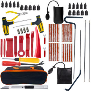 เครื่องปั๊มลิ่มรถยนต์แบบหนาซ่อมประตูเบาะอากาศฉุกเฉินรถเปิดชุดกล่องเครื่องมือปลดล็อคแบบเปิด