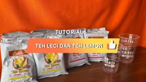 BUBUK TEH LEMON | LEMON TEA | BUBUK MINUMAN TEH LEMON TEH LECI 300 GRAM