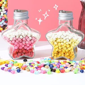 Moda Star Shape Bottle Creative Gift Origami Cup DIY Handmade Birthday Gift 50ml 200ml 500ml