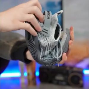 Leedoo Sepatu Pria Sneakers Casual Running Sepatu Cowo Bahan Kain Shoe Jogging Lari Kekinian MR157