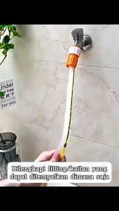 Konektor Selang Sambungan Kran Air Flexible Alat Penyambung Pipa Keran - ShennyStore