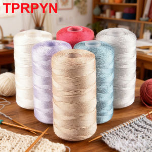 1Pc 100g 1.5mm Thin Ice nylon Yarns For Crochet diy bag shoes hat hollow Yarn light weight Thread Crochet Line DIY Bracelet mat