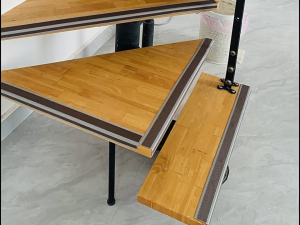 Professional factory quality thickened，Non-Slip Stair Edge Protector PVC Rubber Stair Treads Self-Adhesive Stair Step Edge Trim，Upgraded wear-resistant。five-year service life