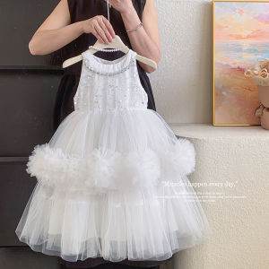 French Style Princess Dress Baby Girls Birthday Gown