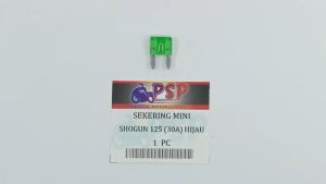 Sekering Shogun 125 Mini 30A Warna Hijau (Harga Per 1 PC) - Fuse DX Micro Fuse Mikro Sekring Tusuk