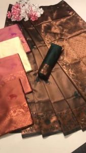 (Pre order) Enchanting Yet Breathable Organic Banarasi Sarees For Intimate And Big Fat Indian Weddings [ETA: 18 DAYS]