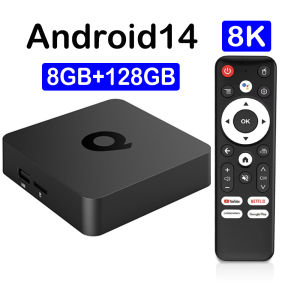 Android 14 TV Box 8GB 128GB Allwinner H313 Quad Core Wifi 5G Máy Phát Đa Phương Tiện 8K Với Hỗ Trợ Google Assistant Youtube Thiết Bị Giải Mã Truyền Hình