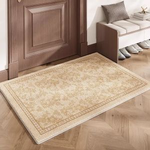 VIKAMA Modern Simple Welcome Door Mat Non-Slip Resistant Dirty Indoor Area Carpet Kitchen Bedroom Floor Mat Home Decoration