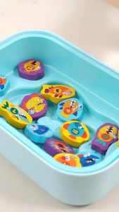 Bộ câu cá cho bé nam châm bằng gỗ Mideer Magnetic Fishing Toy