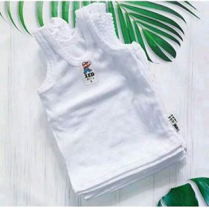 3pcs Kaos dalam anak cowok cewek anak laki-laki perempuan 3pcs Singlet kids 0 - 5 tahun singlet anak
