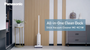 PANASONIC Stick and Handheld Vacuum Cleaner with All-in-One Clean Dock MC-KC1W247