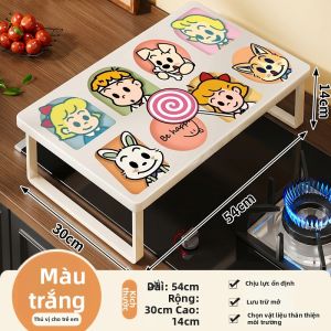 Kệ Tổ Chức Đậy Nắp Bếp Đa Năng cho Nấu Ăn và Chuẩn Bị Thực Phẩm