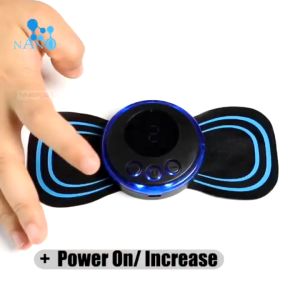 EMS Alat Pijat Leher Elektrik/EMS Pijat Kaki Pad/ Mini Massager Alat Pijat Elektrik