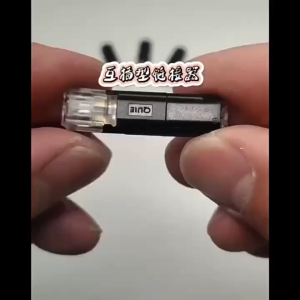 10Pcs Double-Wire Plug-in Electrical Connector - 2 Pin Way Plug Waterproof Strip Terminal - Nylon Insulated Copper Quick Connection Terminal Block LED Wire Connect