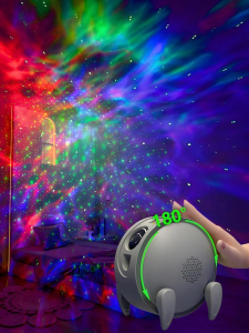 HD Nebula Projector Lamp Rechargeable Bluetooth Connectable Multiple Projection Slides Included