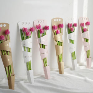 3pcs Creative Single Flower Box Bouquet Packaging Paper Box Wedding Mothers Day Fathers Day Gifts Party Supplies Home Decoration