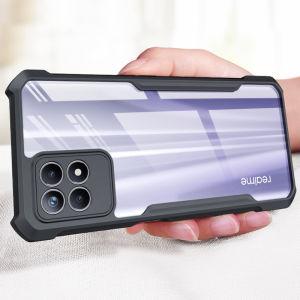 เคสโทรศัพท์กันกระแทกอะคริลิคใสสำหรับ Realme 15 15T 14 14T 14X 13 12 Pro Plus + 5G 12Pro 12ProPlus Realme12 11 11Pro 11ProPlus Realme11 11X 10 4G 9 9i เคสป้องกันการตก