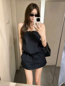 SUSIEYUAN | Slimming Strapless Short Dress