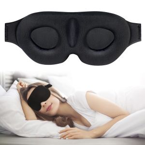 3D Sleeping Mask for Men Women Upgraded Eye Covers for Sleeping with Adjustable StrapBlock Out Light Manta Sleep Mask for Moth
