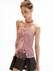 MAMC | Áo Tank Top Kẹp Ren Giả Hai Mảnh
