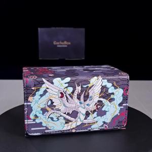 Cyber End Dragon Deck Box Dicewinder for YGOFits 100 Double-Sleeved CardsDice Tray Card Storage Box for TCG MTGames PTCG OPCG