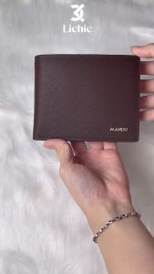 Ví nam cao cấp MANDU - Ví nam thời trang da xước nhiều ngăn tiện dụng V07