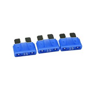 100/50/30/10Pcs Standard Car Automotive 15Amp Fuse Blade Motorcycle Truck Suv Car Replacement Fuse