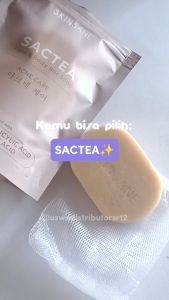 SKINSANE SR12 FACE AND BODY BAR SOAP SACTEA SABUN JERAWAT DAN BERUNTUSAN BPOM