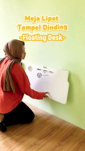 Meja Kerja Belajar Gantung Dinding Minimalis & Meja Lipat Dinding