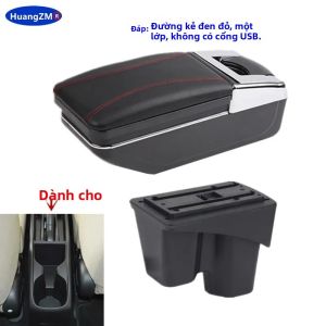 Hộp Để Tay Xe Honda City Bằng Da/nhựa ABS Phụ Kiện Trang Trí Nội Thất Chuyên Dụng Dành Cho City Mới