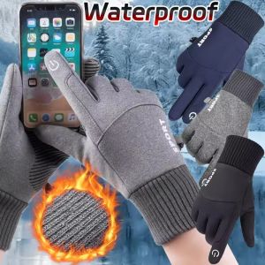 Winter Gloves Men Women Touch Screen Glove Cold Weather Warm Gloves Freezer Work Gloves Suit for Running Driving Bike