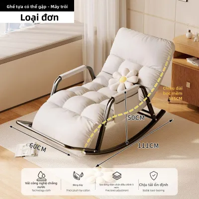 AYIJIE | Ghế Sofa Gập Đỡ Lưng Ôm
