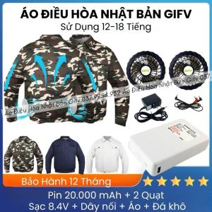 Áo điều hòa nhật bản áo quạt gió siêu mát hàng nhập khẩu chất lượng cao nhiều lựa chọn mua kèm quà tặng - Bảo hành 12 tháng mẫu mới 2023