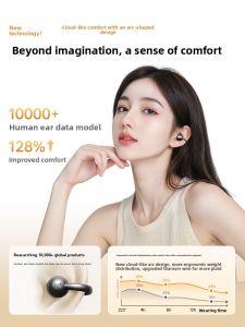 kinyo | Translation Clip-on Bone Conduction Open-ear Bluetooth Headphones