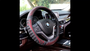 New cellular breathable steering wheel cover suitable for various models applicable to 14.7 - 15-inch vehicles