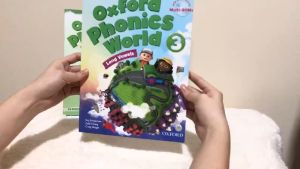 10 Books Oxford Phonics World Natural Spelling 5 Textbook + 5 Workbook Children English Teaching Learning Kids Study