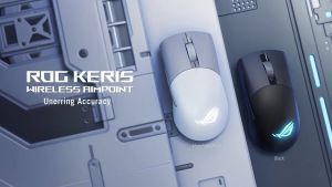 Asus ROG Keris Wireless AimPoint P709 Gaming Mouse (Black/White)