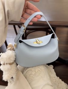 Túi Đeo Chéo Đeo Vai Đơn Dành Cho Nữ Thời Trang Công Sở Mùa Hè 2025 Túi Đeo Chéo Nhỏ Bằng Da Tổng Hợp Thường Ngày