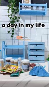 Rak Serbaguna Multifungsi Warna-Warni untuk Dapur dan Tempat Bumbu