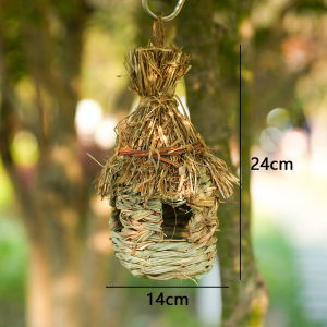 Trang Trí Nhà Chim Thủ Công Bằng Rơm Treo Ngoài Trời Trang Trí Không Gian Lớp Mẫu Giáo Nhà Chim Treo Treo