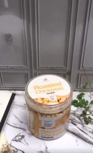 Kacang Arab 1kg  Matang Panggang Gurih dan Renyah 100% Asli Original Roasted Chickpeas Garbanzo Oleh Oleh Haji Umrah