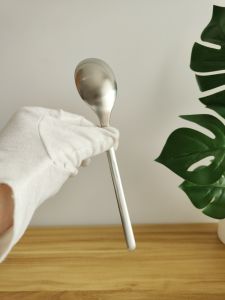 Thìa Cơm Bằng Thép Không Gỉ Dài Tay Cầm Hình Bán Nguyệt Dày Chất Lượng Cao Dùng Để Ăn Súp Và Trộn Cơm Cho Mọi Lứa Tuổi