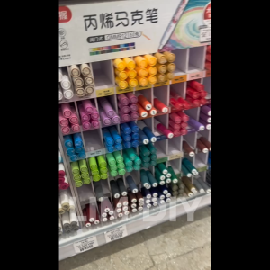 Bút sơn acrylic marker bút màu vẽ trên mọi chất liệu 60 màu LIM DIY