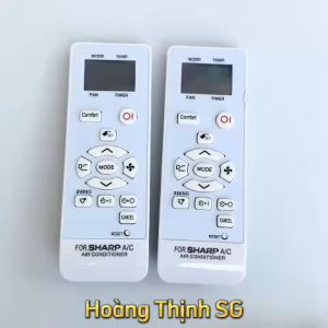 Điều khiển điều hòa SHARP Mẫu 01 remote máy lạnh SHARP - Tặng kèm pin