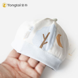 หมวกเด็กแรกเกิดของเด็กไทยหมวกติดกระหม่อมทรงโดมไร้โครงแบบบางคอตตอนแท้ใส่ช่วงฤดูใบไม้ผลิและฤดูใบไม้ร่วงสำหรับเด็กทารกเด็กผู้ชายและเด็กผู้หญิงหมวกยาง