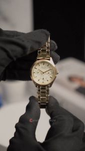 Jam Tangan Wanita Alexandre Christie Passion AC 2A93 BFBGPIV Gold Dial Gold Stainless Steel Strap