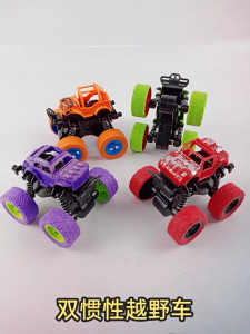 ความเฉื่อยรถออฟโรดของเล่น Super Falling Resistant Climbing Car Model รถมินิความคิดถึง 4 ไดรฟ์ของเล่นรถจำลองการตกรถ