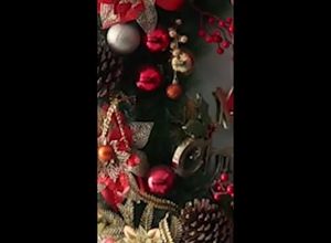 Christmas Balls Big Size 4/6/8CM Christmas Tree Decoration Seasonal Ornament 3 Styles Shatterproof Hanging Ball for Holiday Festival Party Decoration